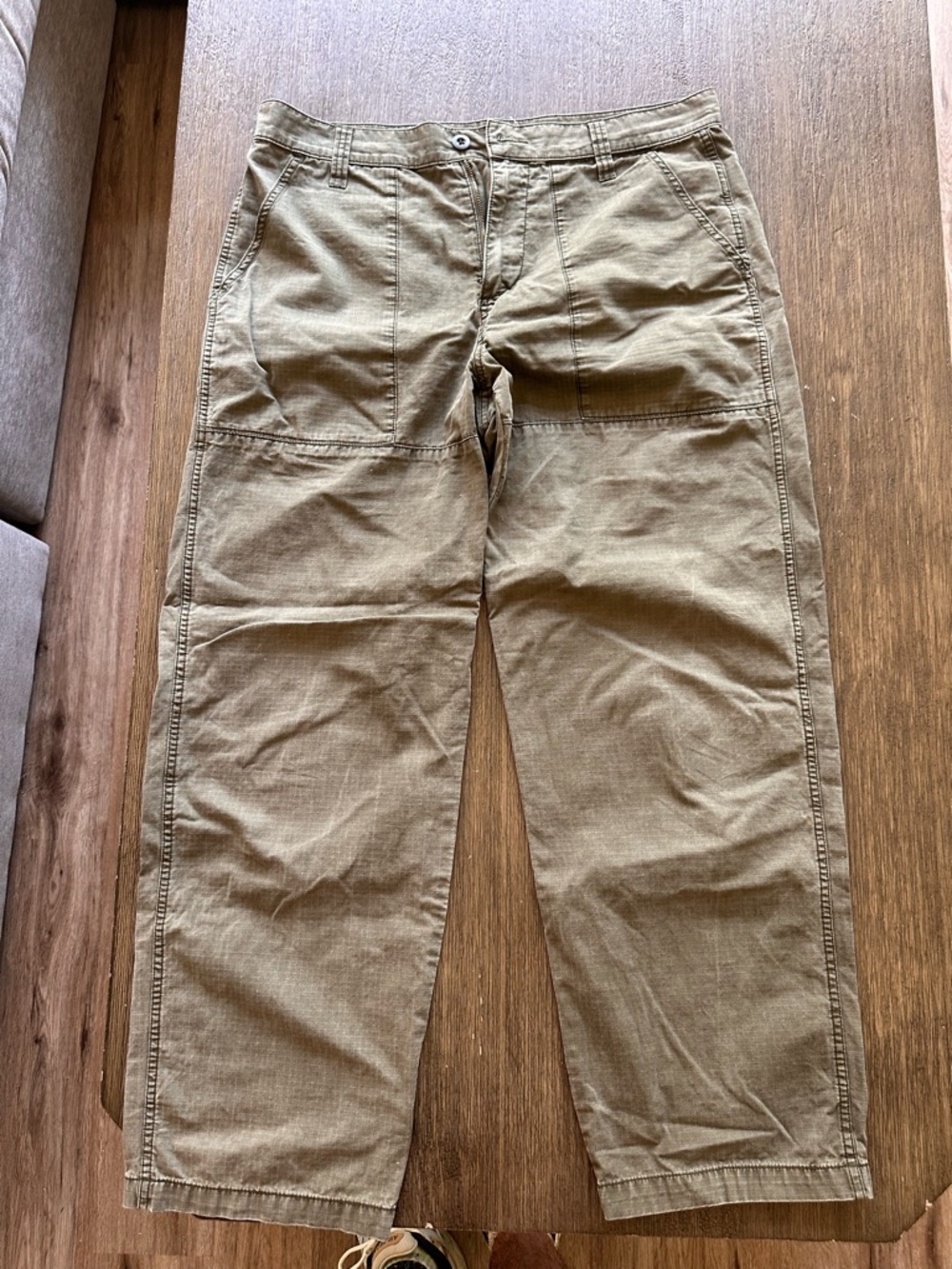 Madewell Ripstop Baggy Pants 33x32